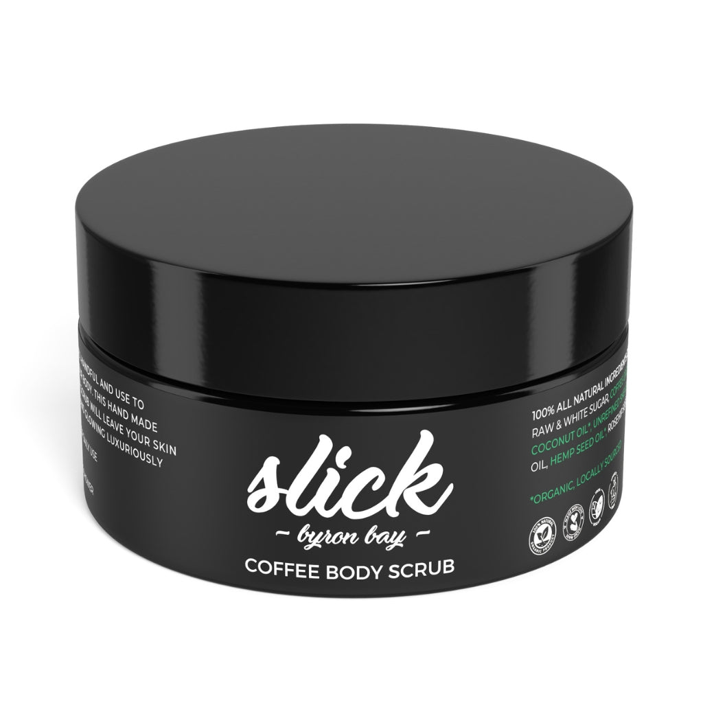 coffee exfoliating scrub